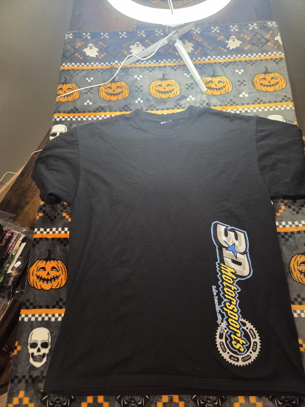 Kids Black Graphic Tee